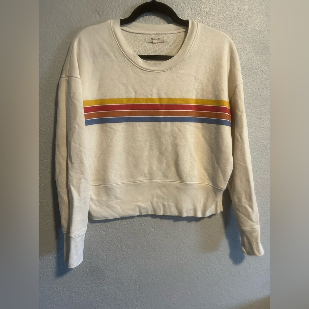 Madewell striped crewneck